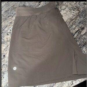 Lululemon Taupe/khaki color Athletic Shorts